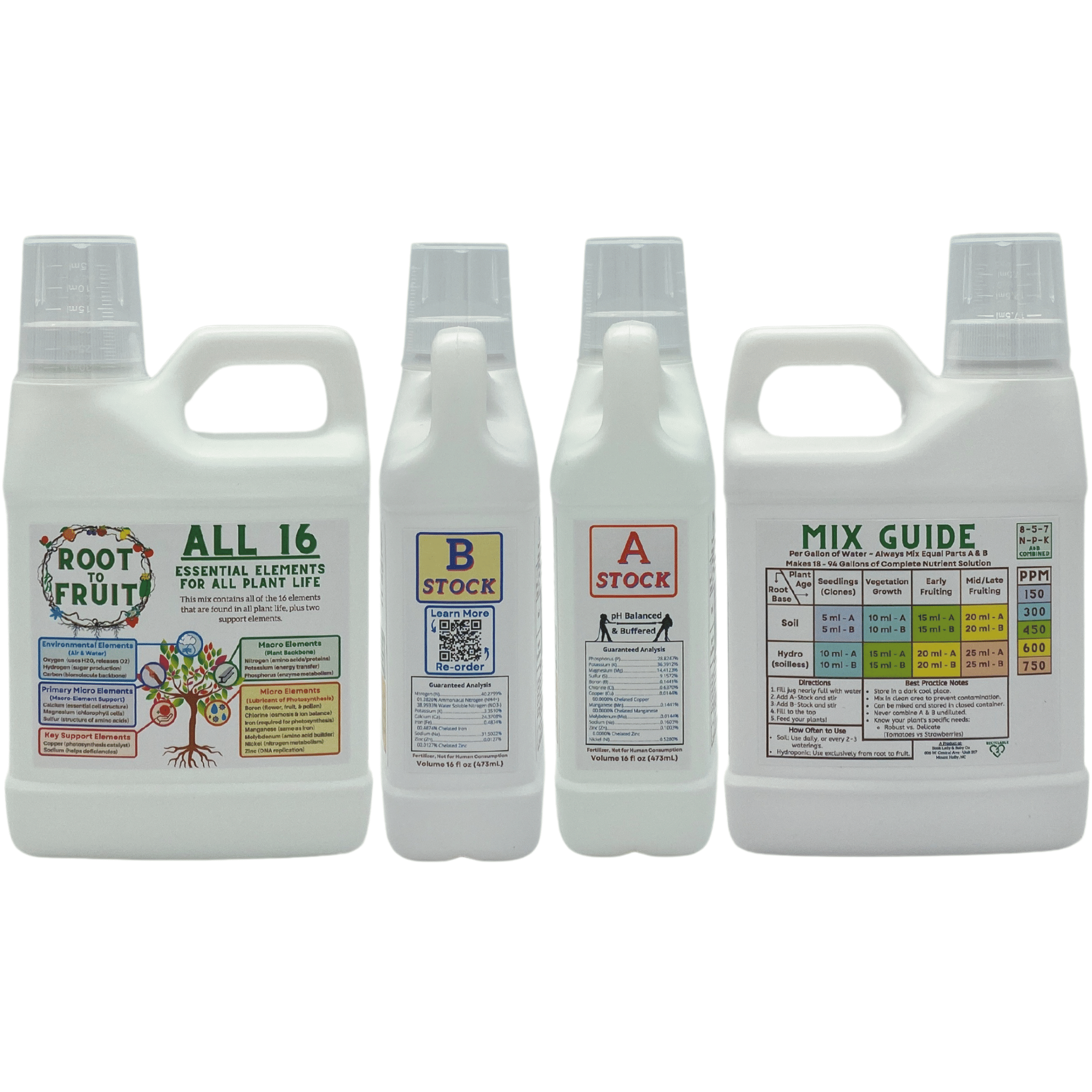 16 oz Root-to-Fruit Plant Food (2 Pack)