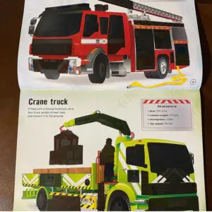 Build Your Own Trucks Sticker Book