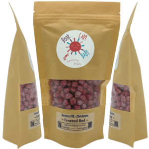 Frosted Red Colored Chickpeas