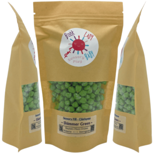 Shimmer Green Colored Chickpeas